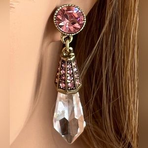 Heidi Daus 🆕 Crystal Chandelier drop earrings